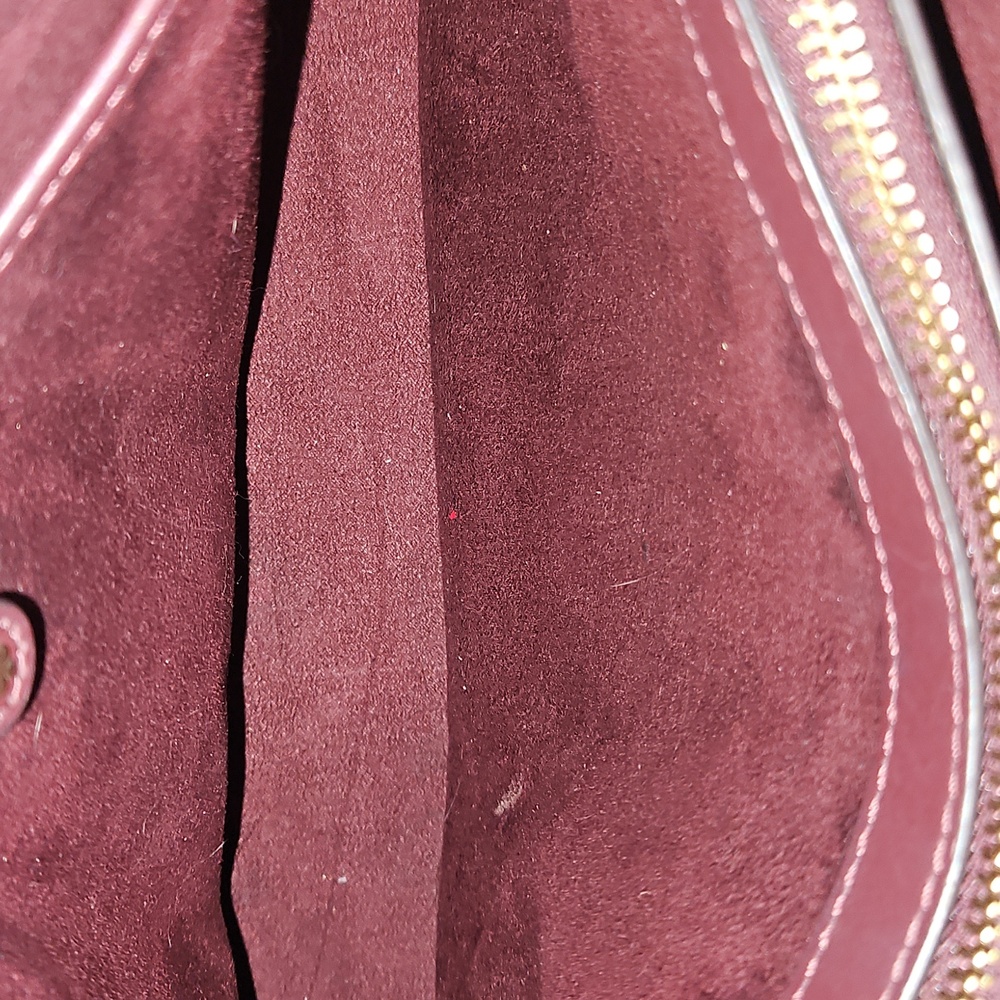 Kate Spade Toujours Large Leather Satchel Pink & Mauve Handbag  Or Crossbody - Picture 4 of 12